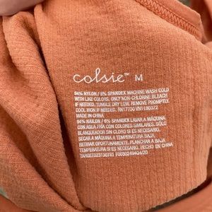 Salmon Colored Colsie Bralette